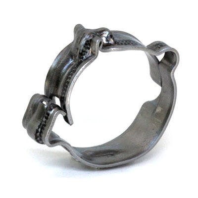 CLIC-R 86-145 BLACK HOSE CLAMPS STAINLESS STEEL